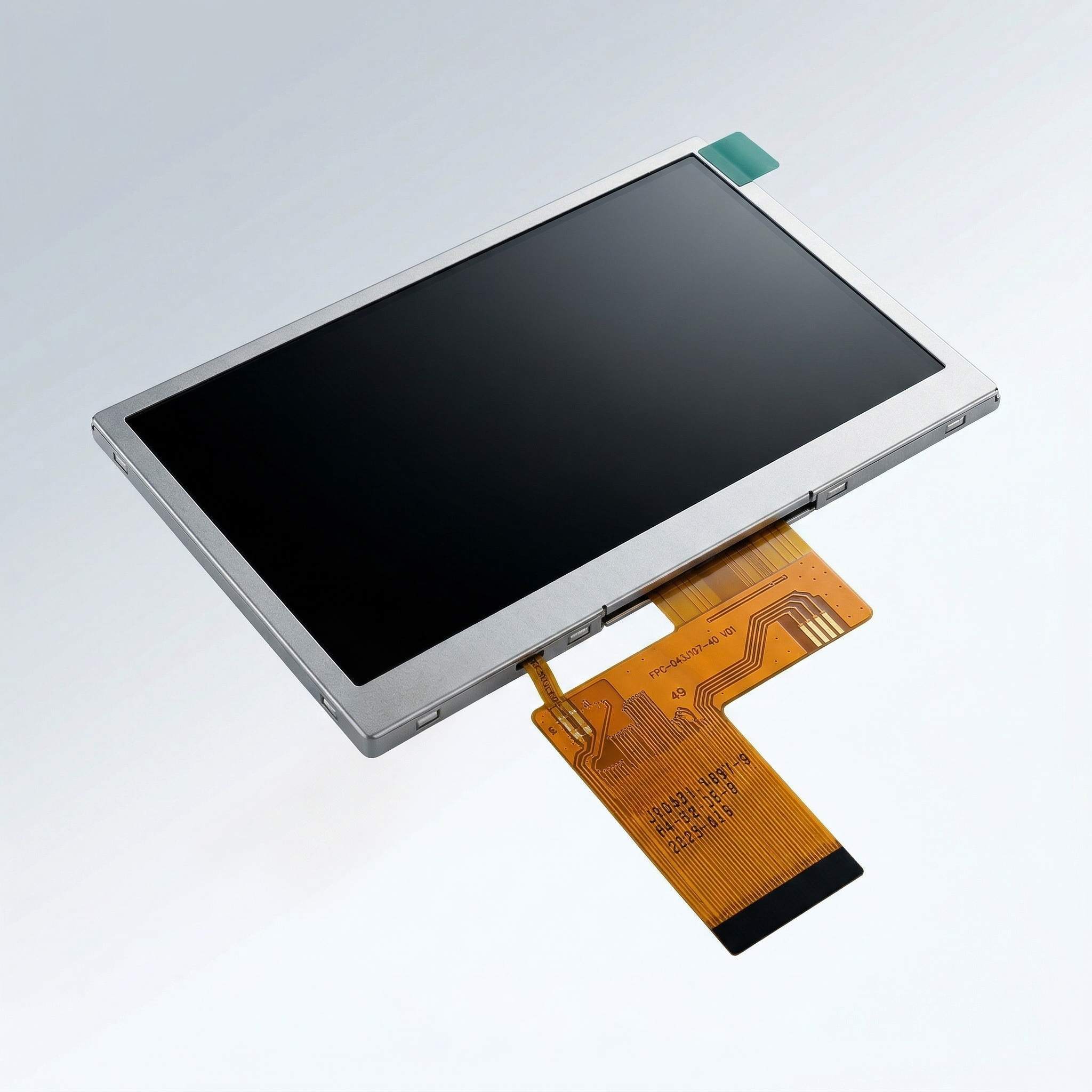 4.28 Inch 480x272 IPS TFT LCD Module 600 Nits 40 Pin RGB Interface Wide Viewing Embedded Display