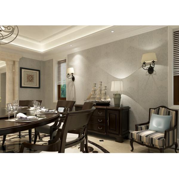 Материал 0.53*10M винила флористических обоев живущей комнаты картины самомоднейших Washable