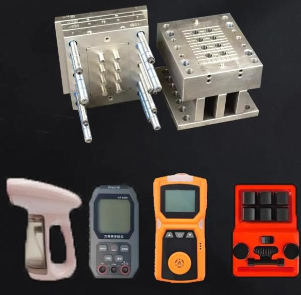 カスタムブラックABSPP模具注射模具機 プラスチック注射模具 鋳造模具