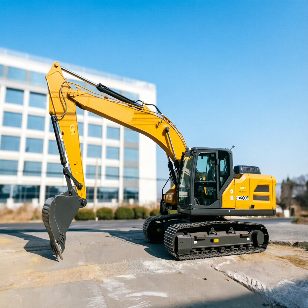 XE200GA Crawler Excavator, China Factory Direct Supply Construction Machinery, Competitive Price Support Bulk Order, Fast Shipment To Global Markets
