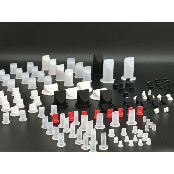 5*2*7MM Silicone & FKM Duckbill Valve | One-Way Check Valve for Packaging, Medical & Appliance Applications