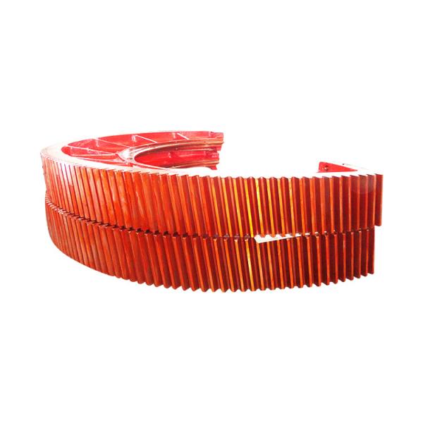 Rotary Dryer Grade 6 finish machining  Forging Large Ring Gear flange