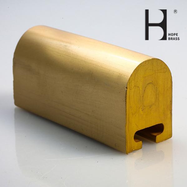 Anti Corrosion Brass Cylinder Lock , H62 Extruded Brass Profiles