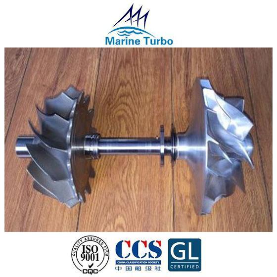 Rotor do turbocompressor T- T-TCR12 completo