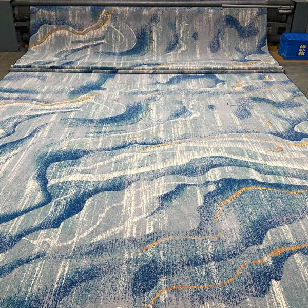 PRAYER Western Corridor Axminster Carpet in Rectangle Shape with Nylon Material and Long