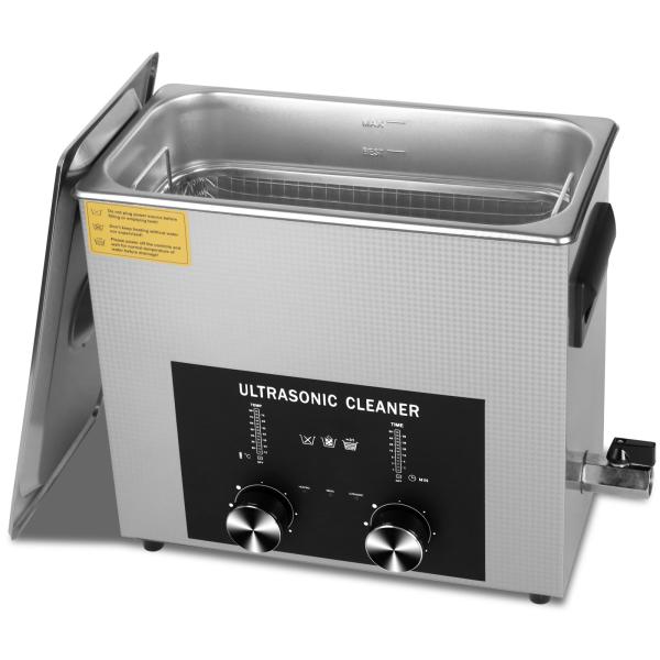 多用途超音波クリーナー 6L 180W 暗号化タイマーヒーターバスケット 宝石 眼鏡 チェーン 時計