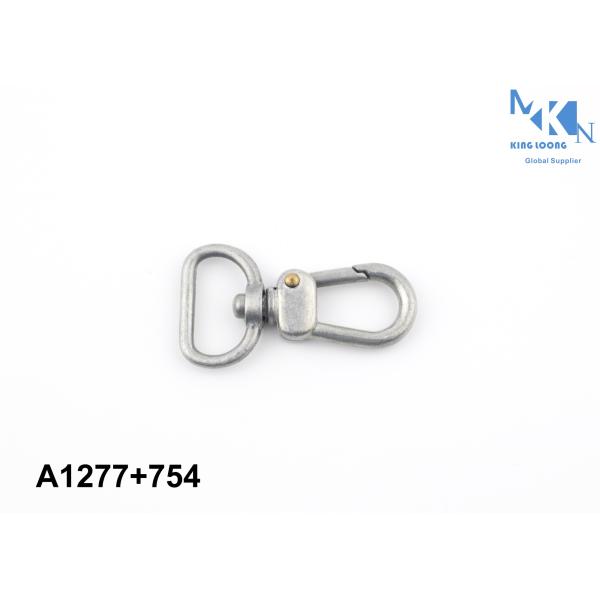 Eco Friendly Metal Bag Snap Hook For Handbag Rings , Bridges