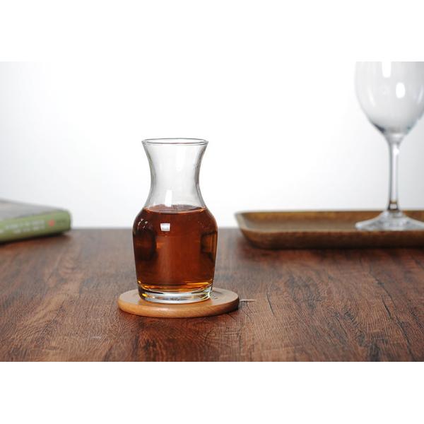 Machine Made 7oz Glass Wine Carafe For Restaurant And Home Use