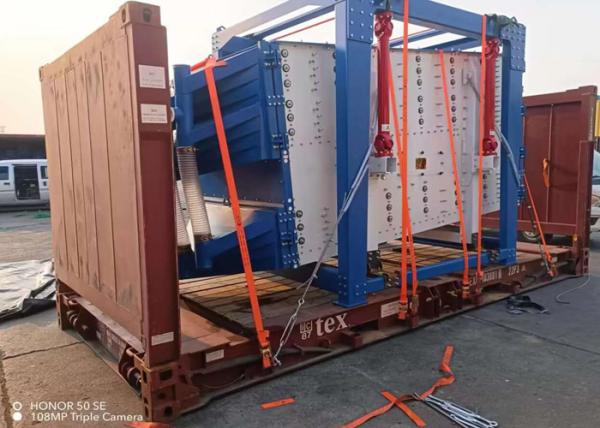Auto-Limpeza Balanço Vibrante Filtragem Máquina Quadrado Giratório Ecrã Para areia de sílica seca
