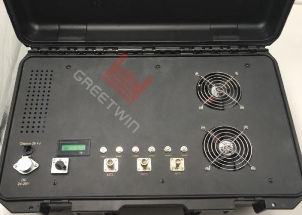 Jammer do sinal do zangão da prisão de um poder de 54 watts que protege o raio até 1.5km