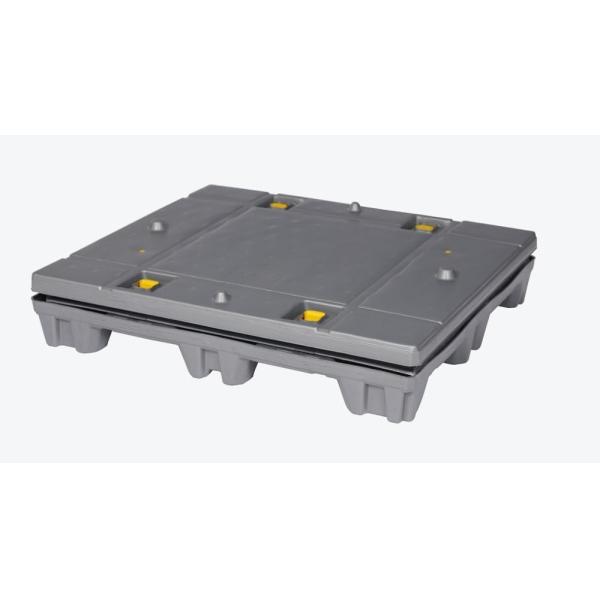 Dynamic Load 1500 kg Collapsible Plastic Coaming Board Crate for Automotive Industry