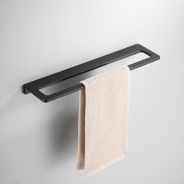 Wall - Mounted Single  Bathroom Towel Rack Hanger Kitchen Towel Rail