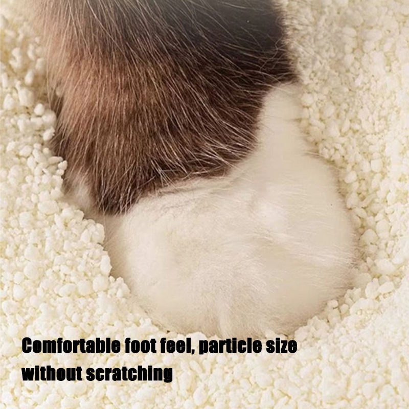 Natural Cassava Cat Litter with Fast Absorption Strong Clumps and Effective Odor Control