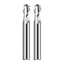 Cortador de molino de extremos de bolas de aluminio Cortador de molino CNC de carburo de tungsteno