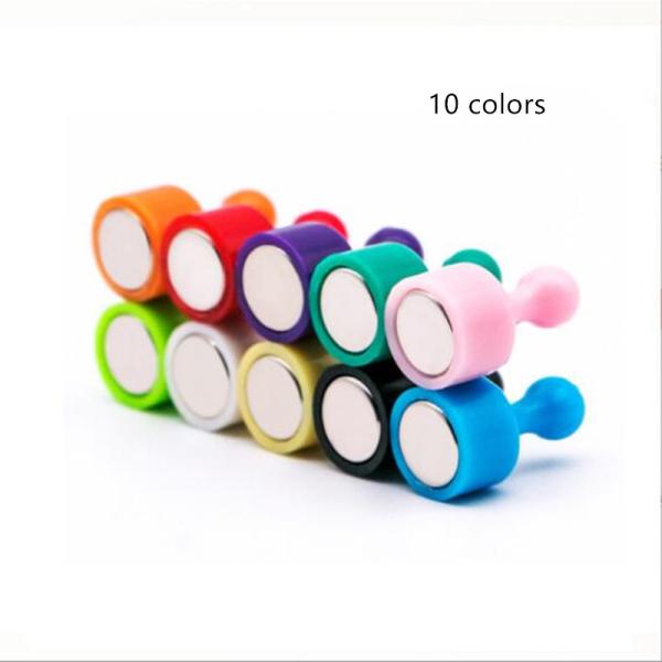Usage Magnetic Pins Magnet Holder for School Home Office Colorful Fridge Whiteboard