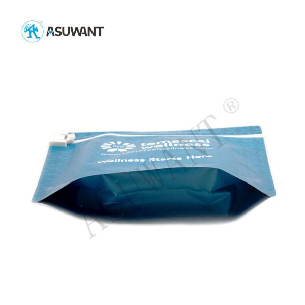 Greaseproof Heat Sealed Mylar Child Proof Packaging Bag Laminated Layer With Zipper