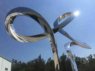 Estilo exterior do sumário do metal da escultura do metal do jardim para a decoração quadrada