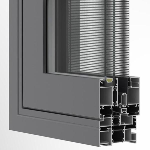 Напудрите покрытие профили конструкции 6000 серий алюминиевые, 6063 алюминиевых профиля штранг-прессования