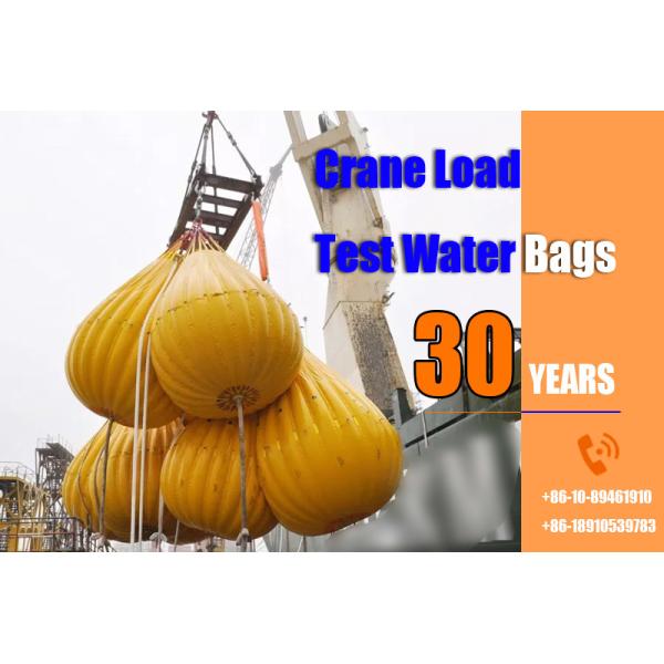 75 Tons Heavy Duty Crane Proof Load Bags Reinforced Seams Superior Tear Resistance