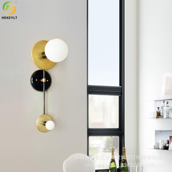 Nordic Modern Minimalist Decorative Bathroom Vanity Mirror Lamp Living Room Background Wall Lamp