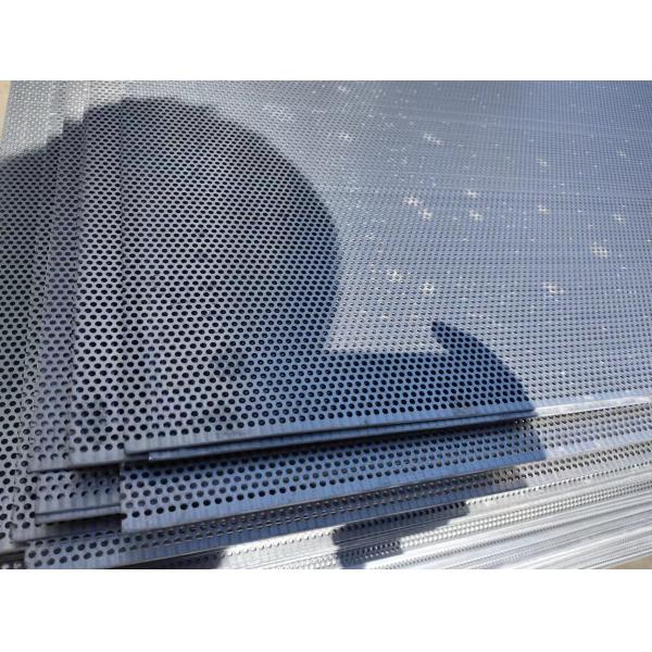 Malla metálica perforada de aluminio decorativa del agujero redondo para el revestimiento del edificio