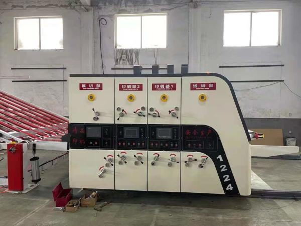 Máquina cortando giratória do certificado do Ce para corrugado