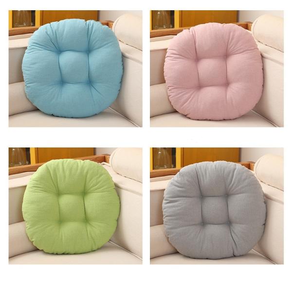 Solid Color Cotton Cushion PE Foam Chair Cushion Pillow Pressure Relief Seat Cushion