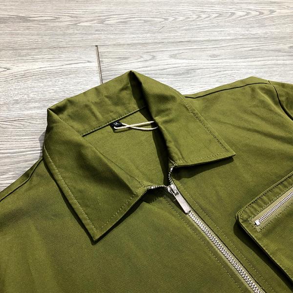 Conjunto de chándal cargo y cortavientos personalizado de poliéster para hombre con chaqueta con cremallera y etiqueta personalizada