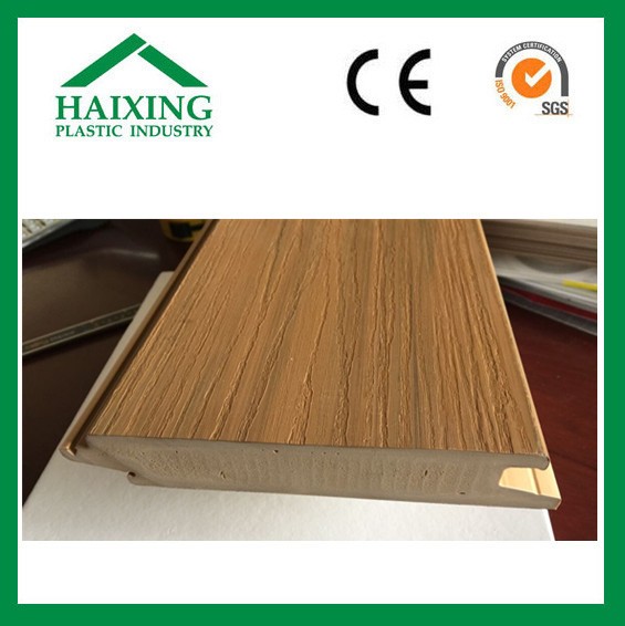 Composite Outdoor Pvc Foam Decking Floor Material with Modern Design and Matt Finish