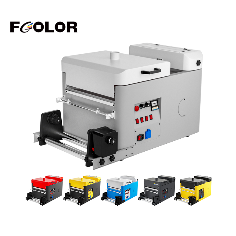 USA Fast Ship Mini Dtf Powder Shaking Machine Dtf Powder Shaker and Dryer A3 for Dtf Printer with Dual Head XP600 L1800