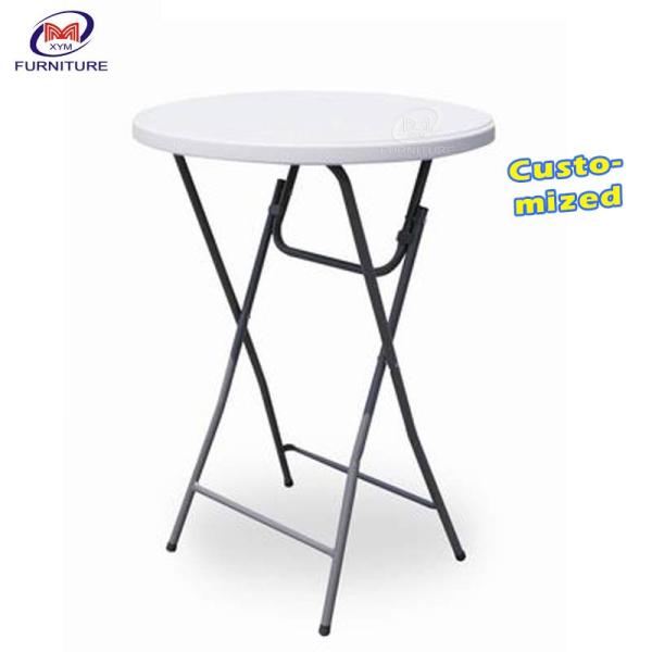 Portable Plastic Folding Bar Stools Foldable Counter Stool For Party Max Load 100kg