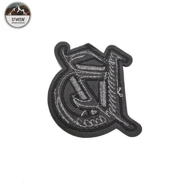 Sew On Beaded Applique Patches / 3D Embroidery Patches Customized Size