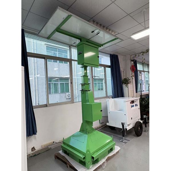 Safe And Reliable Solar Street Led Floodlight Lighting Towers For Remote Area Lighting