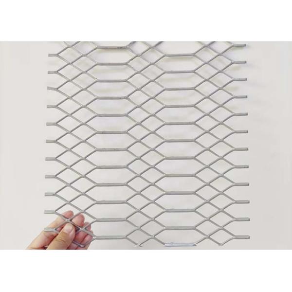 Gothic Expanded Metal Mesh 1.5mm Thickness Galvanized Powder Coated