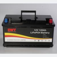 12V 120AH LFP Bateria Pack de longa duração para RV Inverter Fornecimento de energia