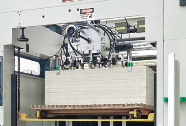 BRAUSSE 1050 Automatic Die Cutting & Stripping Machine.Stock Range : Cardboard: 80-600 g/m