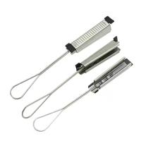 Stainless Steel Fiber Optic Accessories ARC Clip Wedge Type Anchor Joint
