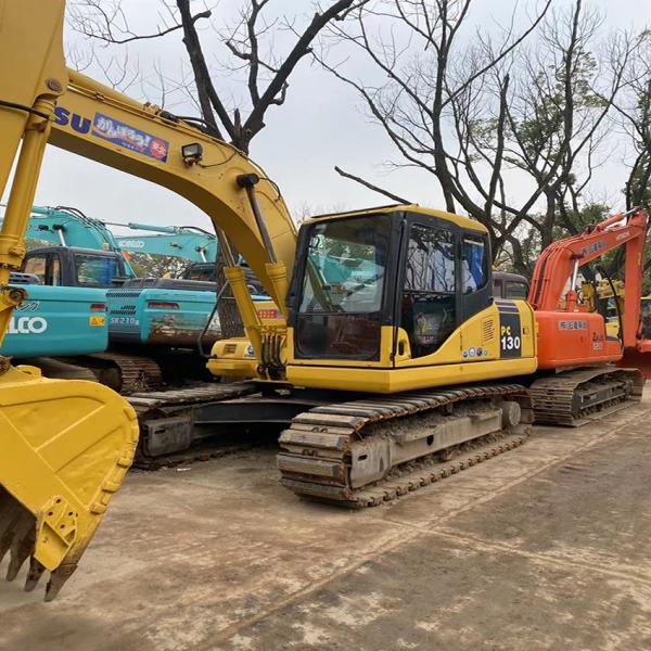Used Komatsu PC130 Crawler Excavator Good Quality for Construction Machinery Komatsu Excavator