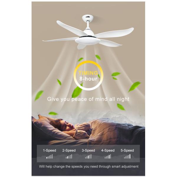 Casa Moderna Ventilador de teto de 48