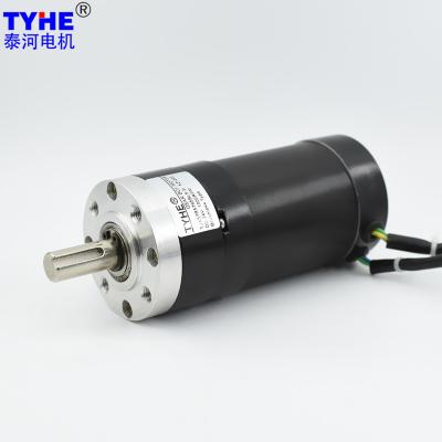 Full Steel Gears High Torque Brushless DC Motor 57mm 24V 100W DC Motor For Ventilator