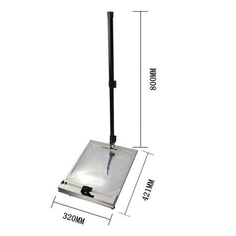 AJ-988 under car inspection mirror