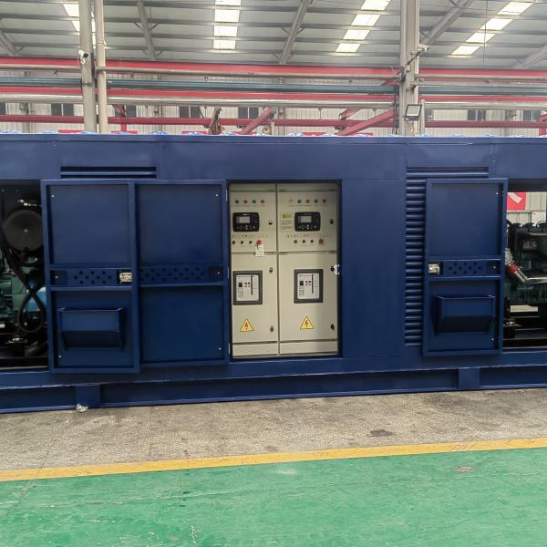 Gerador de biogás de 500 kW a 625kva alimentado por gás natural para produção de energia sustentável