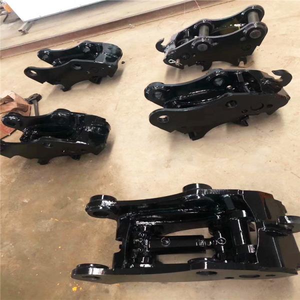 Safe High Effective Hydraulic Excavator Quick Coupler Hitch With Pins For  Hitachi Komatsu Sanny