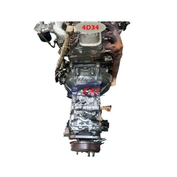Used Mitsubishi 4D34 4D34T Engine Motor for Japanese Agricultural Machinery