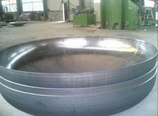 Q345B Stainless Steel Dished Ends Shrinking Head For Pressure Stabilizing Tanks