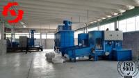Cadena de producción perforada aguja industrial del geotextil, materia textil que hace la máquina