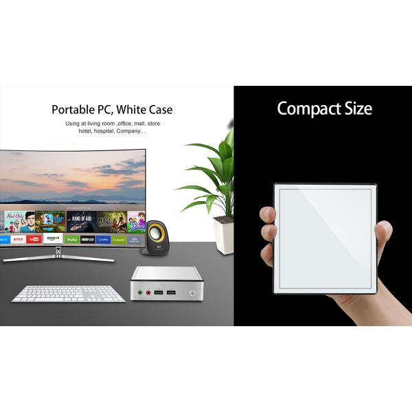 Intel Core Series DDR3L 8GB Mini PC With Single LAN HD Display For Home Office