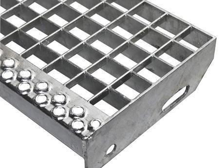 Barra de aço galvanizada anti deslizamento do assoalho 32x5mm que raspa para a passagem