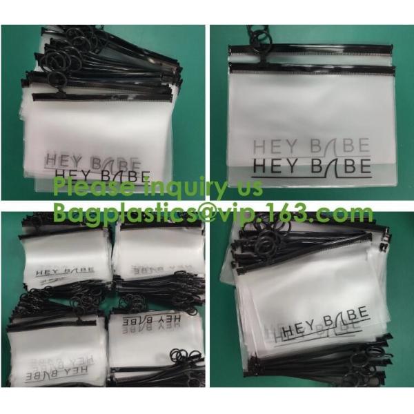 Zipper Pvc Zipper Bags For Make-up Brushes Sets,Eco Friendly clear plastic EVA PVC black zipper Cosmetic Bag eco frinedl