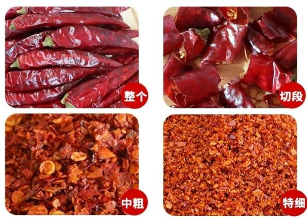Malha vermelha de Chili Pepper Powder 120 ASTA Mala Chilli Powder 60 do grânulo